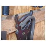 Hand Saw and 24" Pry Bar