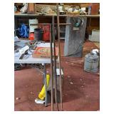 Lot of (3) Pry Bars / Choppers (assorted)