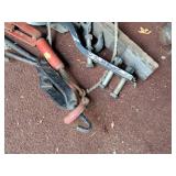 Lot of (4) Hitch, Hand Winch and (2) Chain Tighteners