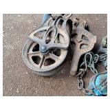 Lot of (3) Hoist/Pulley Asemblies