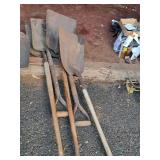Lot of (5) Flat Shovels (assorted)