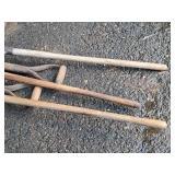 Lot of (5) Flat Shovels (assorted)