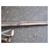 Lot of (4) Trenching/Hole Digging Tools - Post Digger, Pick Axe and (2) Shovels.
