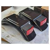 Lot of (2) Trailer Fenders with Light Assemblies