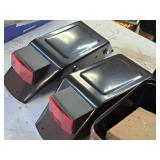 Lot of (2) Trailer Fenders with Light Assemblies