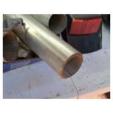 Lot of  Exhaust Pipe Parts - Tube, Hangers, Adapters