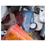 Lot of (1 Box) Trailer Lights, Harnesses and Accessories