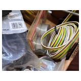 Lot of (1 Box) Trailer Lights, Harnesses and Accessories
