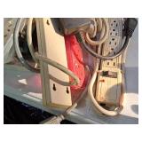 Lot of (1 Box) Assorted Electrical Plugs and Power Strips
