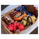 Lot of (1 Box) Assorted Ratchet Tiedown Straps