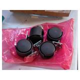 Lot of (4) Caster Wheels (New)