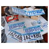 Lot of (8) Assorted Minnesota License Plates