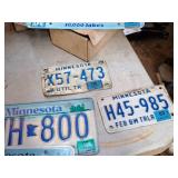 Lot of (8) Assorted Minnesota License Plates