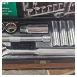 NAPA Silverline 3/8" Ratchet Set w/Deep and Standard Sockets
