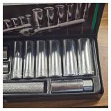 NAPA Silverline 3/8" Ratchet Set w/Deep and Standard Sockets