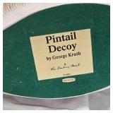 George Kruth Green Winged Teal Decoy(Feather Broken)