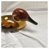 Hand Carved Wood Pintail Decoy