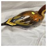 Hand Carved Wood Pintail Decoy