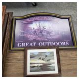 Pair of Prints, 1 is A.J Rudisill