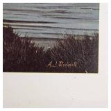 Pair of Prints, 1 is A.J Rudisill