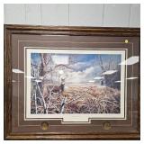 1995 Deer Hunters Signed Ken Kylmannen 38"x30"