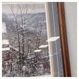 "Michael Sieve" Buck Print Signed 36"x28 1/2"