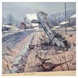 Less Kouba-Artist Proof-Pencil Signed-"Leavin Shelter" 33x28