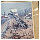 Less Kouba-Artist Proof-Pencil Signed-"Leavin Shelter" 33x28