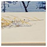 Less Kouba-Artist Proof-Pencil Signed-"Leavin Shelter" 33x28