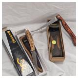 Sarge Folding Fillet Knife and Browning P.F Fixed Blade Knife