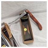 Sarge Folding Fillet Knife and Browning P.F Fixed Blade Knife