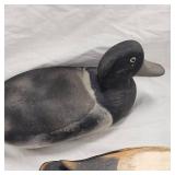 3 Gorgeous Hand Carved Duck Decoys