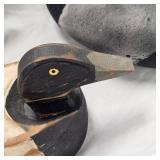 3 Gorgeous Hand Carved Duck Decoys