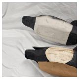 3 Gorgeous Hand Carved Duck Decoys