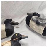 3 Gorgeous Hand Carved Duck Decoys