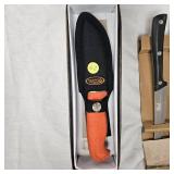 Rite Edge Deer Knife and P.F Nice New Steak Knife Set