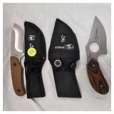 2 RMEF Skinner Knives, As New