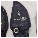 2 RMEF Skinner Knives, As New