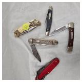 5- Folding Knives including Buck and Cologna