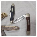 5- Folding Knives including Buck and Cologna