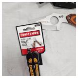2-Craftsman Mini Multi Tools and RMEF Skinner Knife