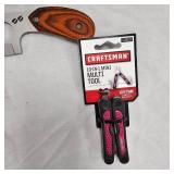 2-Craftsman Mini Multi Tools and RMEF Skinner Knife