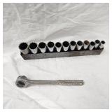 Classic 1/2" Craftsman Ratchet and Deep Well Socket Set