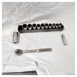 Classic 1/2" Craftsman Ratchet and Deep Well Socket Set