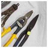 5 Tin Snips, Pliers, Snap Ring