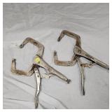 2- Welding C-Vise Grips