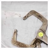 2- Welding C-Vise Grips