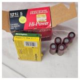 Rem/Fed 12 Ga Slugs 10 & 1/2 Box Fed 2 3/4 #5 Load