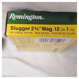 Rem/Fed 12 Ga Slugs 10 & 1/2 Box Fed 2 3/4 #5 Load