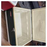 2-Original Coleman Steel/Poly Ice Coolers